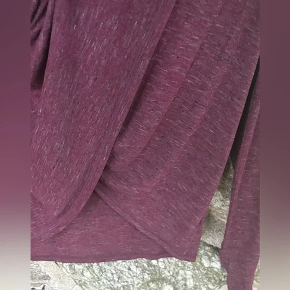 Athleta Twist Front Plunge Pullover Top with Hood - Picture 5 of 10